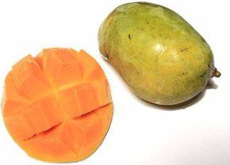 mango both cut and whole